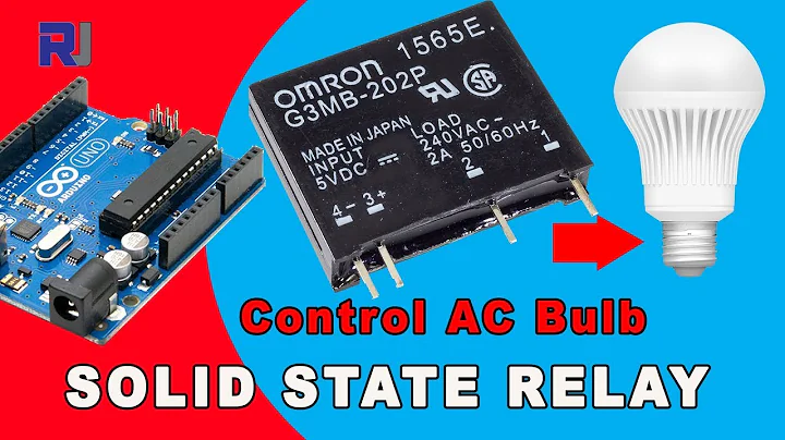 Using Omron G3MB Solid State Relay Control AC Load with and without Arduino RJT72