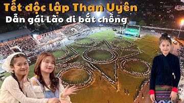 Dẫn hai cô gái LÀO xinh đẹp đi bắt chồng, TẾT ĐỘC LẬP 2/9 Than Uyên (chợ tình Than Uyên)