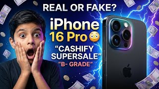 Iphone 16 Pro B- Grade Cashify Supersale Real Ya Fake?