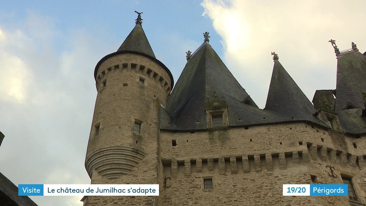 Visite adaptée au Covid au château de Jumilhac-le-Grand