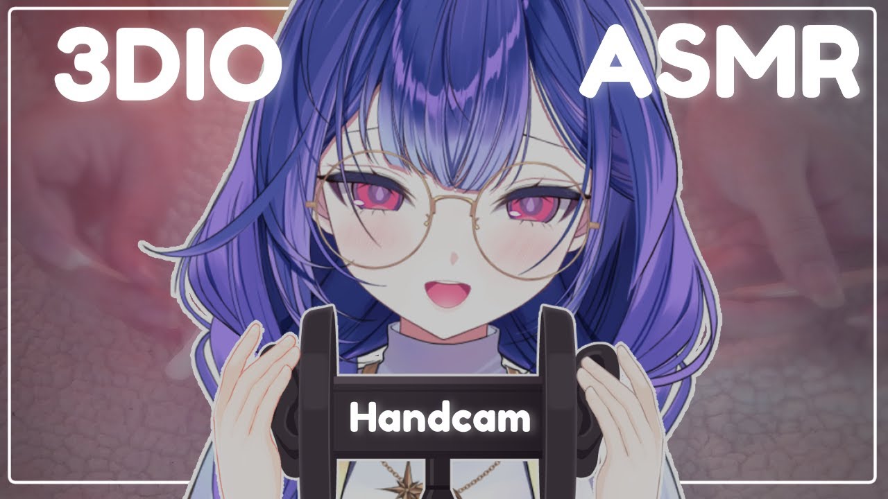 【3DIO ASMR】Vtuber Handcam | Whispers and triggers for sleep🌙