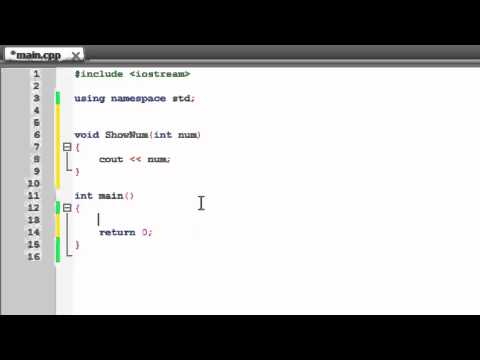 C++ Tutorial 5 - Functions and Parameters