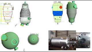 Design of Limpet coil reactor pressure vessel (coil wrapped vessel) using Bentley Auto-vessel
