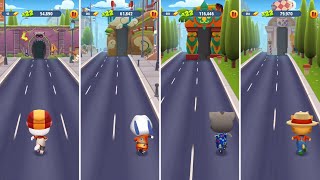 Talking Tom D Run Skater Angela,Kung Fu Hank,Snake Of Tom,Farmer Tom Androidios Gameplay