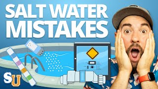 9 Common SALT WATER POOL MAINTENANCE Mistakes | Swim University