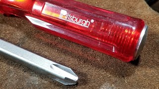 Harbor Freight Heavy Duty 16" Long Screwdriver Set Review
