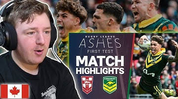 Hockey Fan Reaction: England v Kangaroos | 2025 Rugby Laegue Ashes Test #1 // How good is England?