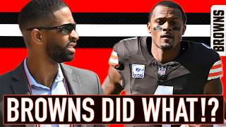 BREAKING 🚨 BROWNS RESTRUCTURING WATSON AGAIN & WHY ITS ACTUALLY GOOD NEWS