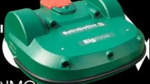 Belrobotics making of GPS RTK Commercial robot lawn mower for sports pitches