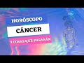 Cáncer🌼| 3 COSAS QUE PASARÁN EN LOS PRÓXIMOS 32 DÍAS✨Futuro Próximo #cancer