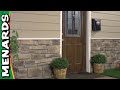 How To Install Stone Veneer Siding - Menards