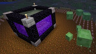 SLIMES Y PORTALES - Minecraft 1.20 - Directo 16