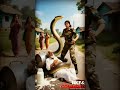Lady Soldier saves Milkman Grandpa from a giant snake 😭 #ai #army #save #bus