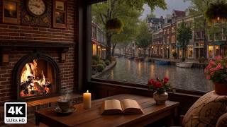 Chill Rainy Jazz at Night ~ Soft Jazz Piano with Rain Sounds for Peaceful Moments, Study & Work screenshot 4