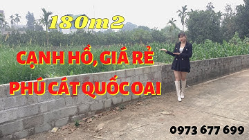 Bán 180m2 Đất Phú Cát Quốc Oai – Đất Hòa Lạc – TuanLinhBDS