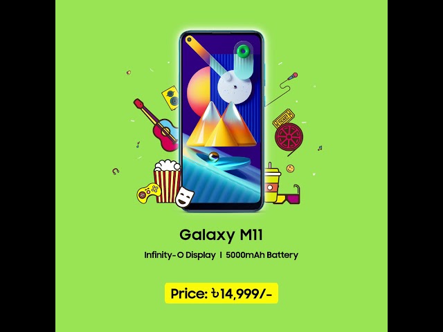 Samsung Galaxy M11 - Available Now