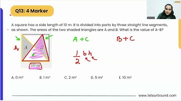 Math Kangaroo 2024 Solutions I Level 7-8 I Problem 13 #mathkangaroo #mathsclass