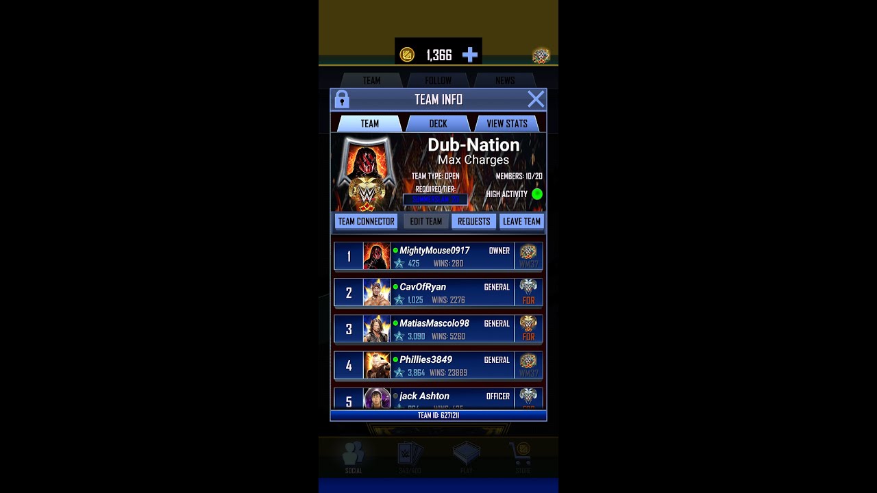 GLOBAL AND PERSONAL PATTERN! 25 Ticket Pack! Dust Board! 45k SuperCoins? WWE SuperCard!