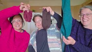Cozy Up Knits episode 324: Olga's Jacket Progress