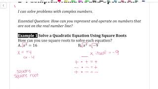 Alg 2: 2-4 Part 1 Notes