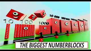 The biggest Numberblocks ! Counting (1to 1000000000000000000000).