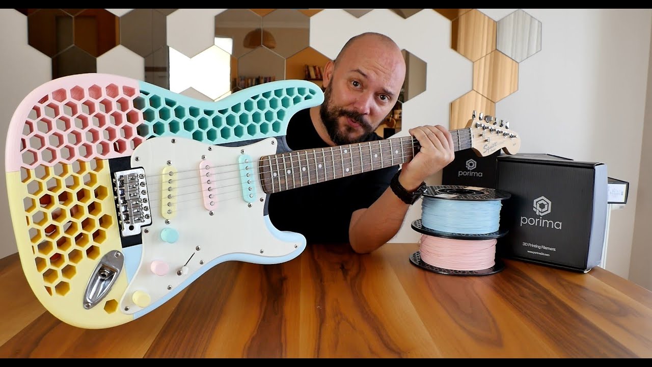 3 Boyutlu Yazıcıyla Gitar Yaptım