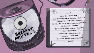 sad breakup songs playlist - 2000s rock \u0026 emo classics (linkin park, MCR, coldplay)