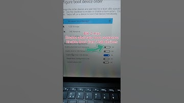Chỉnh Boot từ USB trong Bios các dòng laptop Surface #shorts
