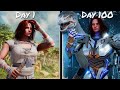 I Tried My Hand At 100 Days On The Island...This Is What Happened. (Ark Survival Ascended)