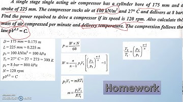 KTU- Fluid Machinery- Reciprocating Compressor Problems