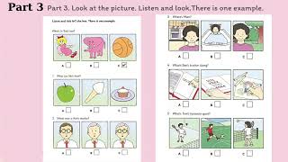 #13 Luyện nghe Tiếng Anh 🎧| Cambridge Starters 5- Test 1