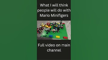Lego Mario kart short #lego #mariokart #stopmotion