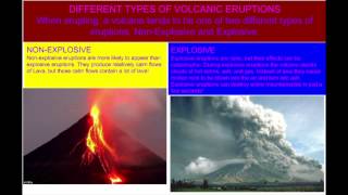 Different Types of Volcanic Eruption
