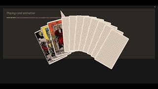 tiddlywiki tarrot deck animation