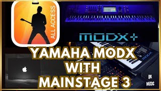 Yamaha Modx With MainStage Patches and sounds, how to play MainStage. sound with Modx or Montage