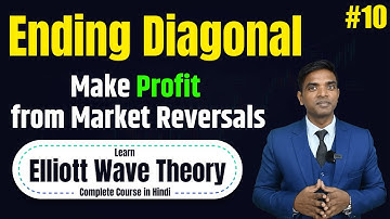 Master the Ending Diagonal Pattern and Make Profit from Market Reversals | #ElliottWave Theory | #10