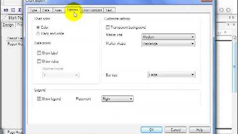 33 Crystal ReportsXI Design a Report Beyond the Basics 2    Graphs & Charts pt  1