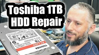 Toshiba 1TB Hard Drive Repair / Data Recovery