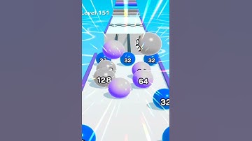 Ball Run 2048 All lvl Gameplay Short- android, iOs games