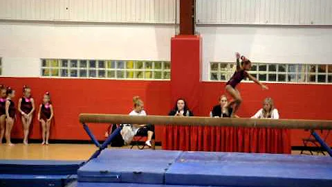 Alexis's Beam Routine - Rutgers Classic Meet 11-20...