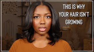 This is Why Your Hair Isn't Growing | Tips for Relaxed Hair Growth | Niara Alexis
