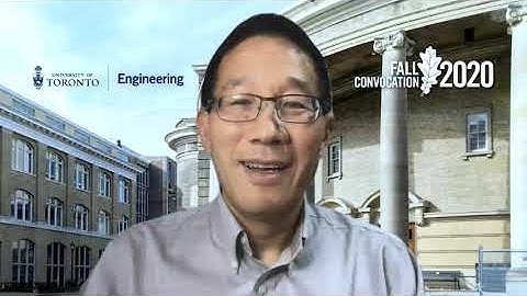 U of T Engineering Fall Convocation 2020