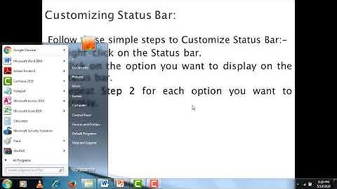 More on MS-Word Ch-3 Part-3 Class-6