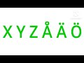 Swedish Alphabet Song 2