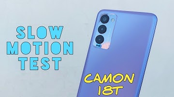 Tecno Camon 18T Slow Motion Camera Test | 48mp Slow Mo Shots