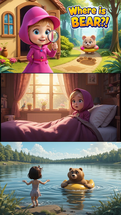 Masha and the bear new episode#shorts #foryou #cartoons #cartoonforkids #music #fyp #viralvideo