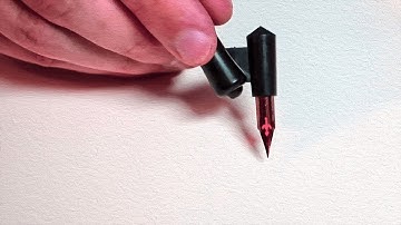 Can an Oblique Nib Holder be Used for Drawing? Plus: DRY vs. WET ink??