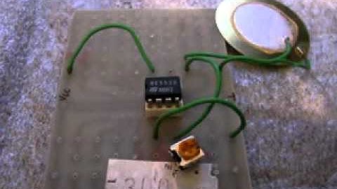 NE555 piezo sound