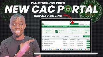 CAC Portal Has Changed! Full Walkthrough of icrp.cac.gov.ng