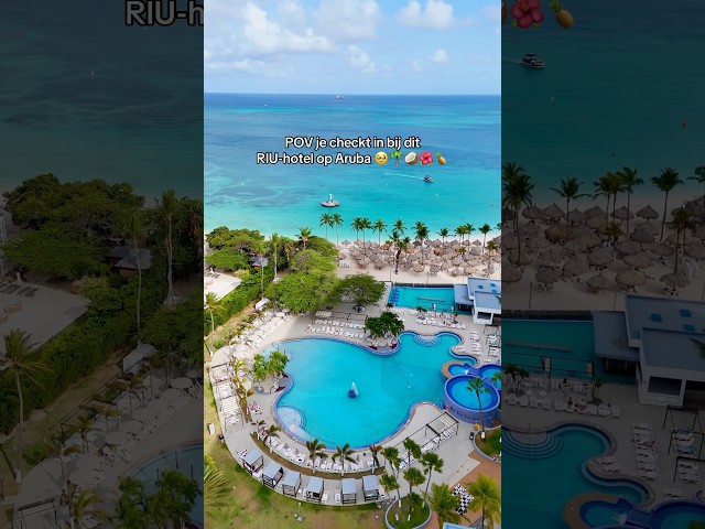RIU-hotel op Aruba ✨